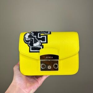 Furla Metropolis Mini Yellow Bag